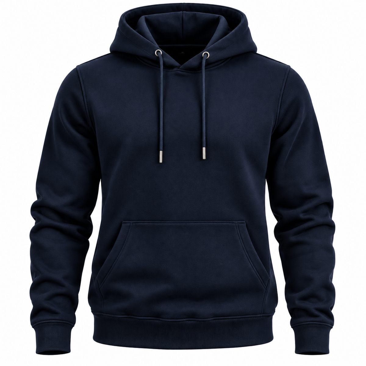 Premium Navy Cotton Hoodie | Holghan Ertouttin
