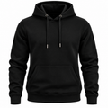 Premium Black Cotton Hoodie | Holghan Ertouttin