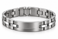 Brushed Stainless Steel Link Bracelet | Holghan Ertouttin