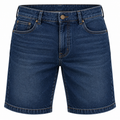 Premium Dark-Wash Denim Shorts | Holghan Ertouttin
