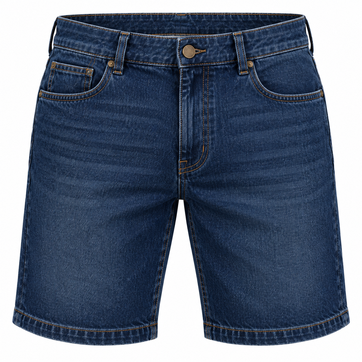 Premium Dark-Wash Denim Shorts | Holghan Ertouttin